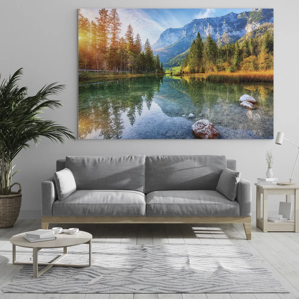 Glass picture - Mellow Autumn - 120x80 cm