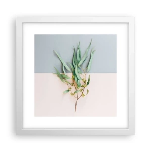 Poster in white frmae - Pastel Subtlety - 30x30 cm
