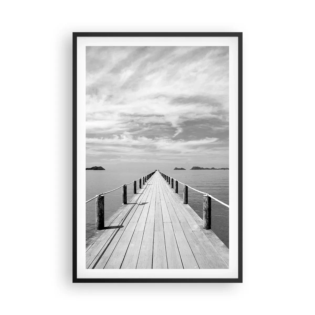 Poster in black frame - Maybe a Trip… - 61x91 cm