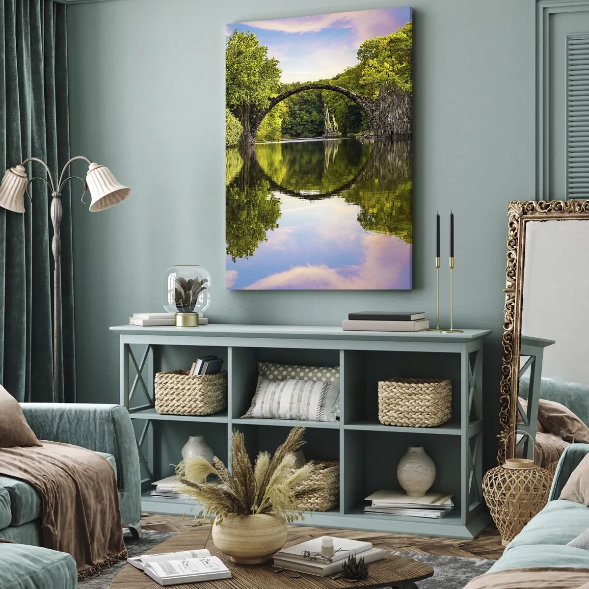 Canvas picture - At the Crossroads of Two Worlds - 50x70 cm