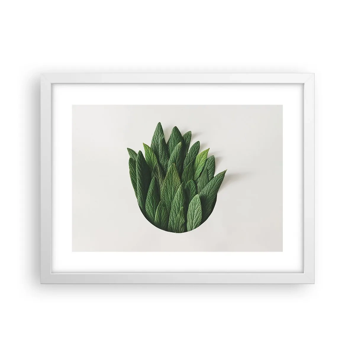 Poster in white frmae - Untamed Curiosity - 40x30 cm