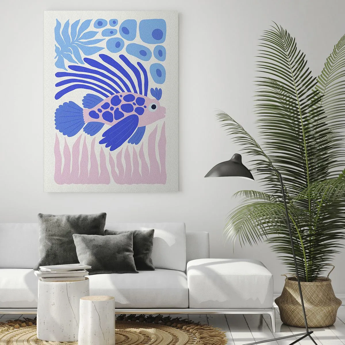 Glass picture - In His Element - 50x70 cm