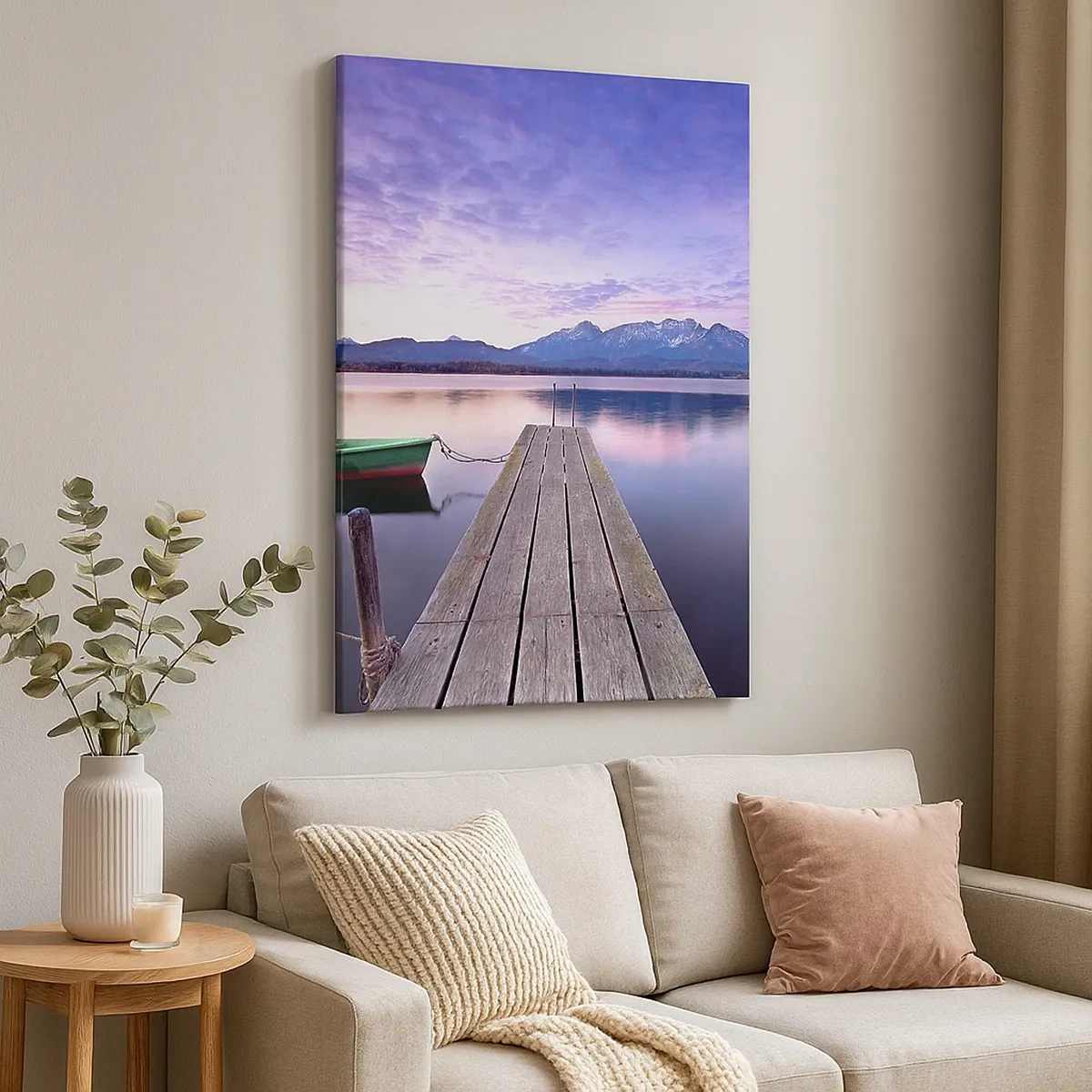 Canvas picture - Friendly Silence - 50x70 cm