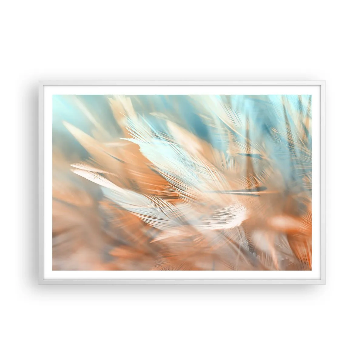 Poster in white frmae - In the Land of Gentleness - 100x70 cm