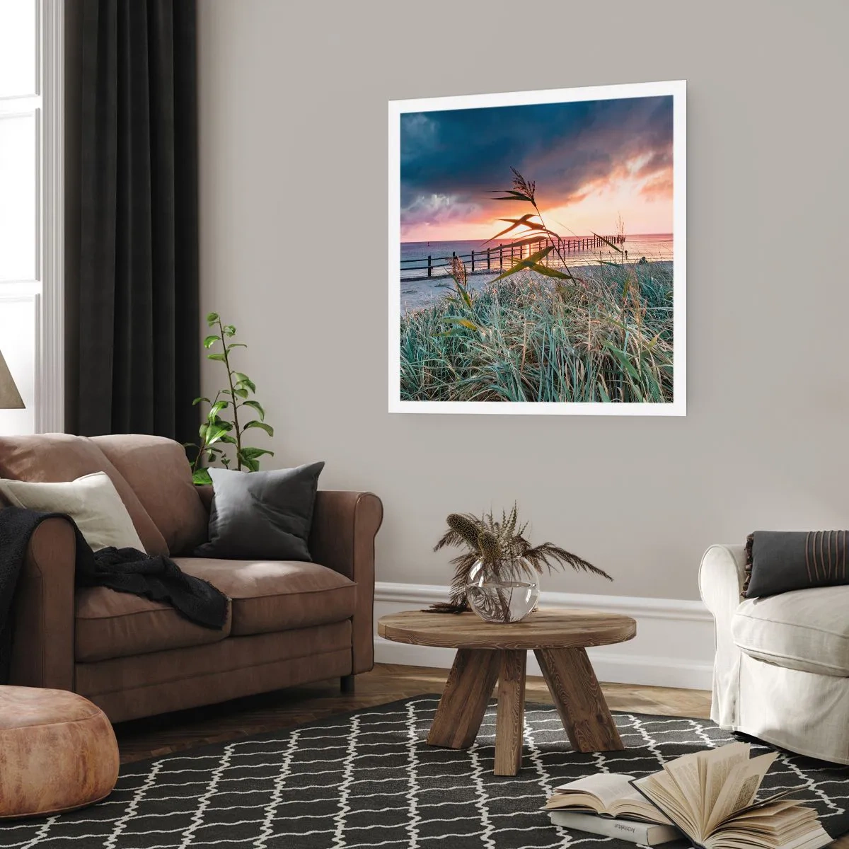 Poster - Not Gone with the Wind - 40x40 cm