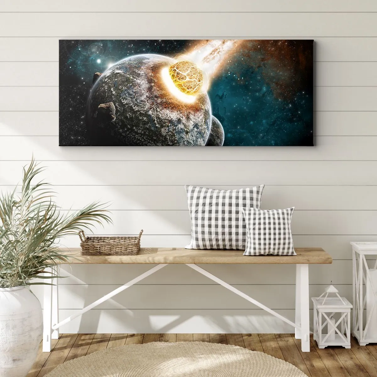 Canvas picture - Demise or Birth? - 160x50 cm