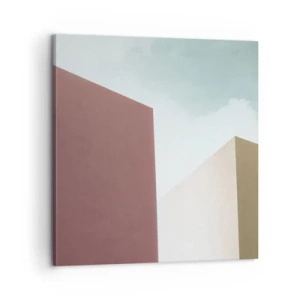 Canvas picture - Geometry of a Sunny summer - 60x60 cm