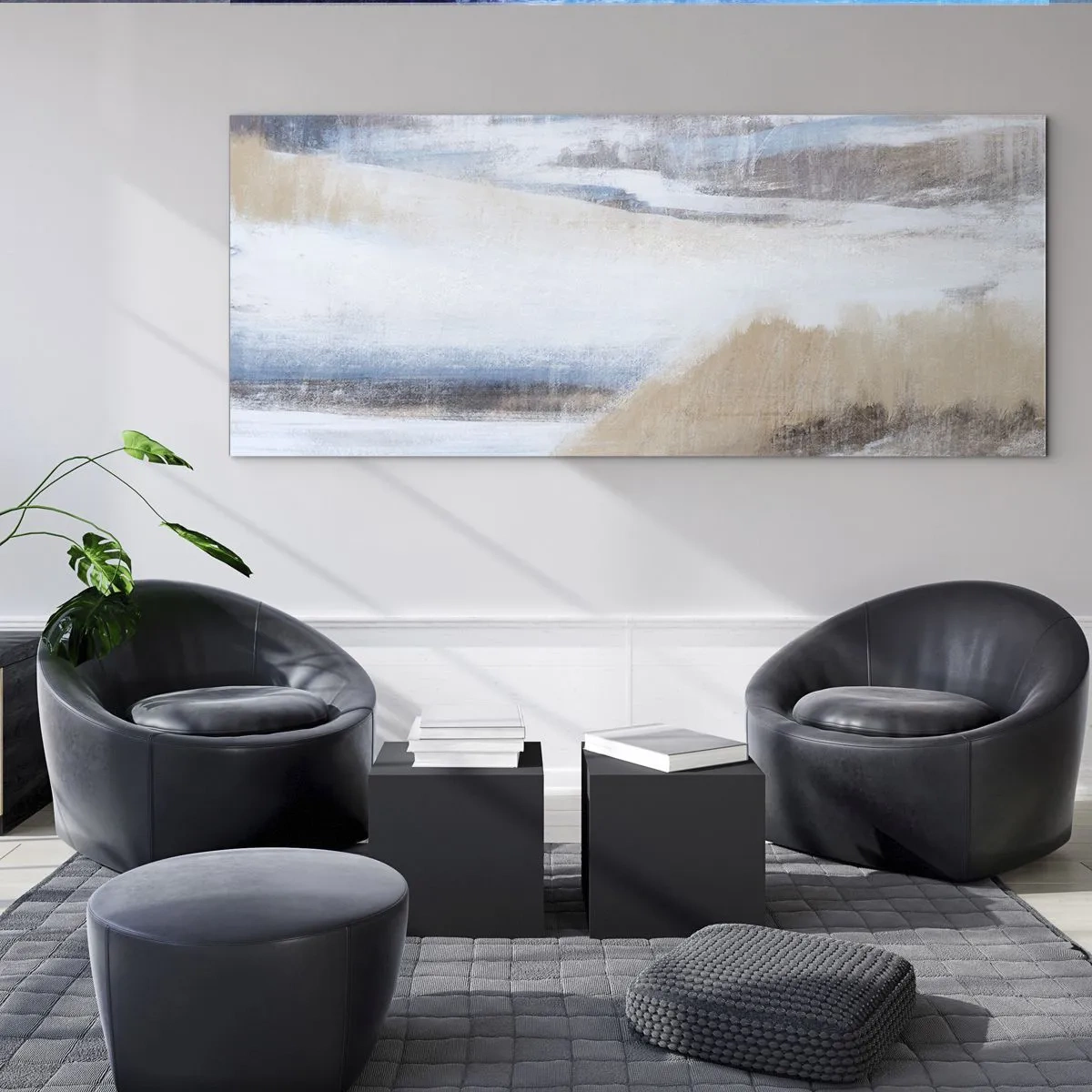 Glass picture - Winter Composition - 160x50 cm