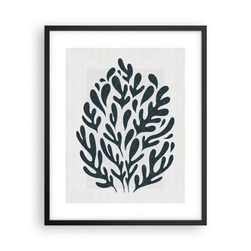 Poster in black frame - Shapes of Nature - 40x50 cm