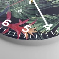 Clock face with numbers