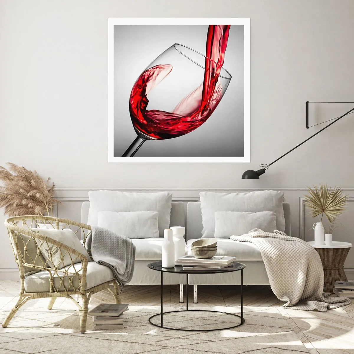 Poster - Colour - Movement - Sound - 40x40 cm