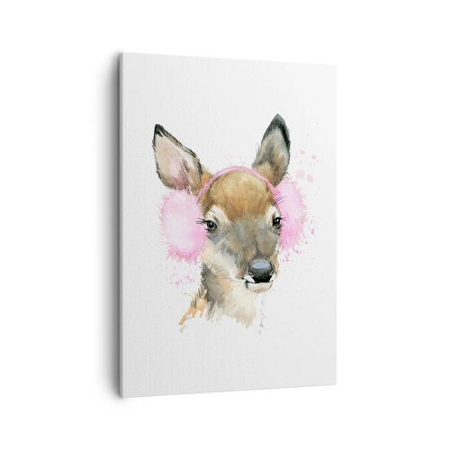 Canvas picture - Cold Doesn't Scare Us - 50x70 cm