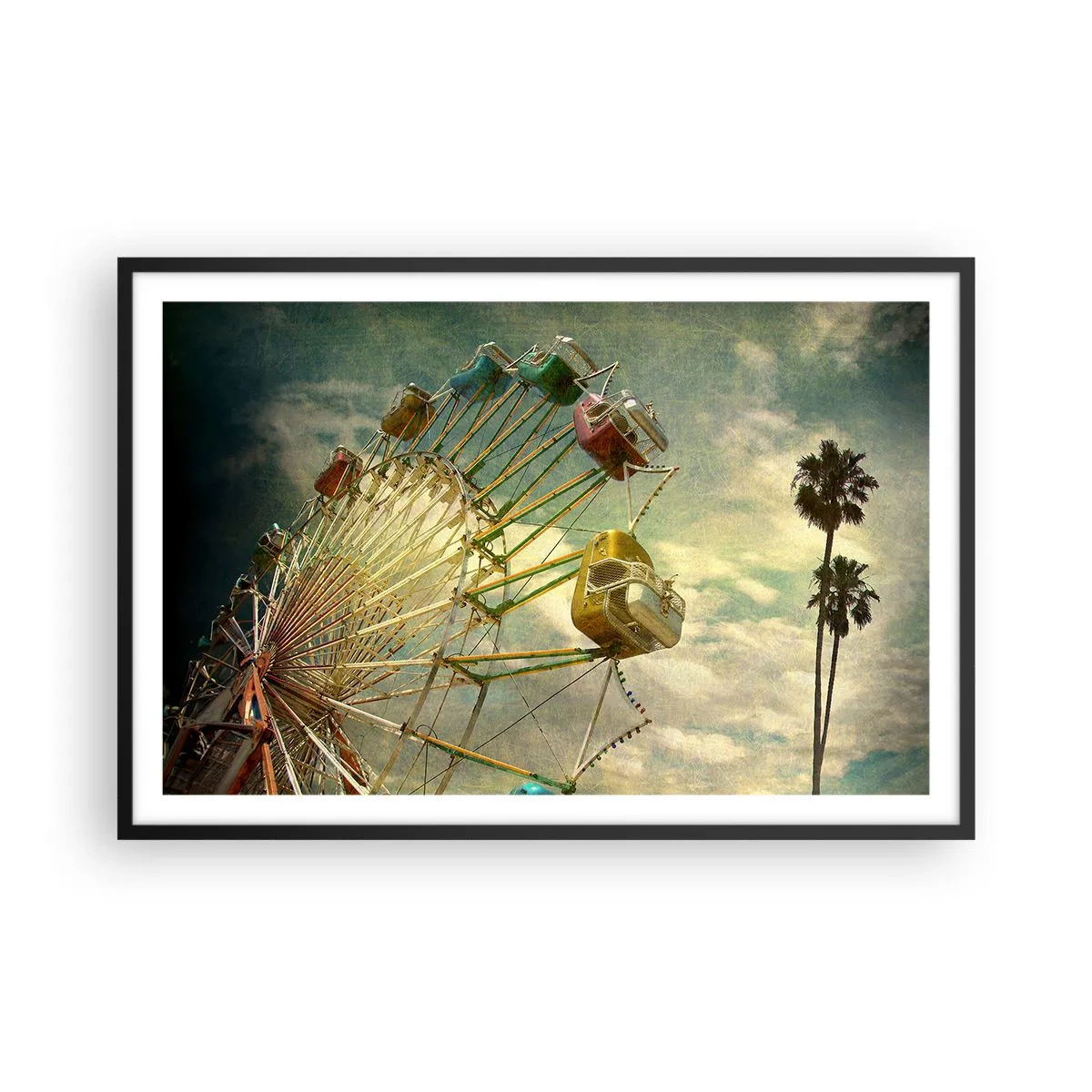 Poster in black frame - There Will Be Fun… - 91x61 cm