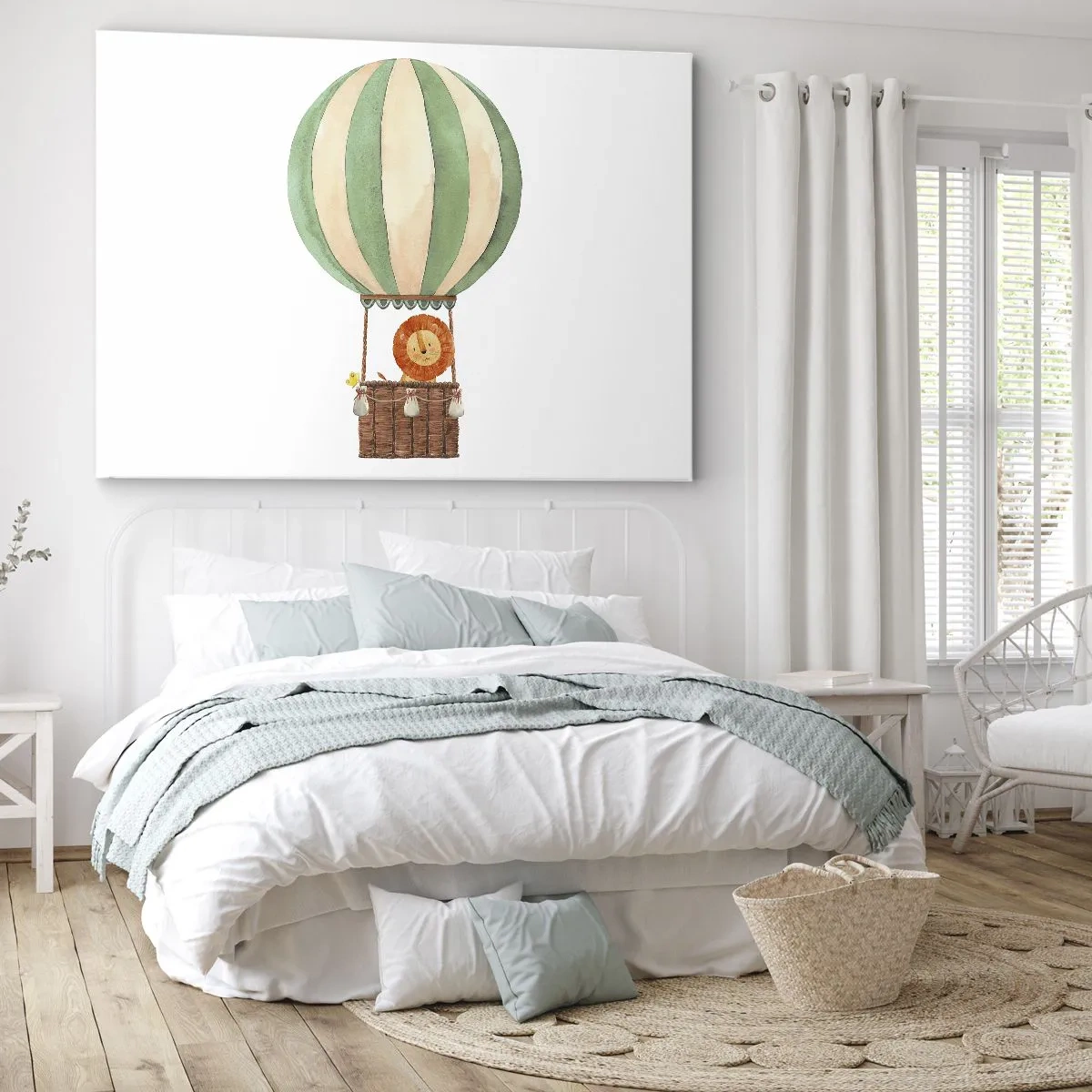 Canvas picture - Leon's Adventures - 120x80 cm