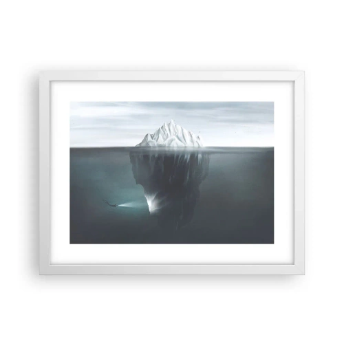 Poster in white frmae - Underwater Secret - 40x30 cm
