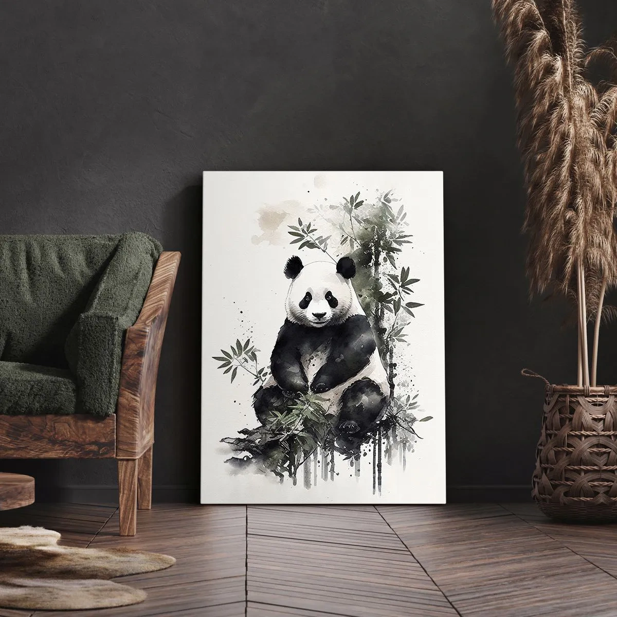 Canvas picture - Greetings from China - 55x100 cm