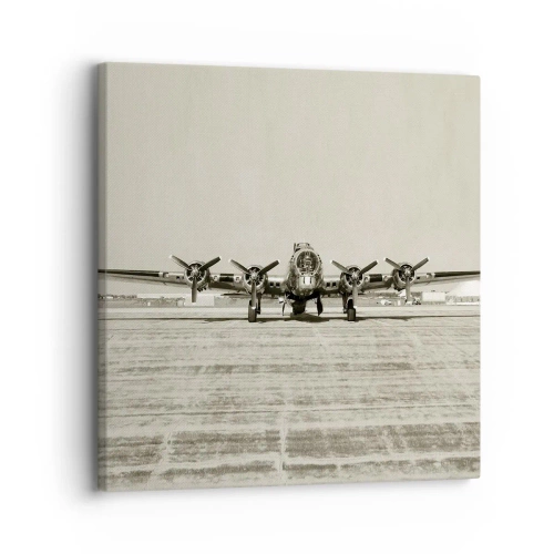 Canvas picture - Ready as Always - 30x30 cm