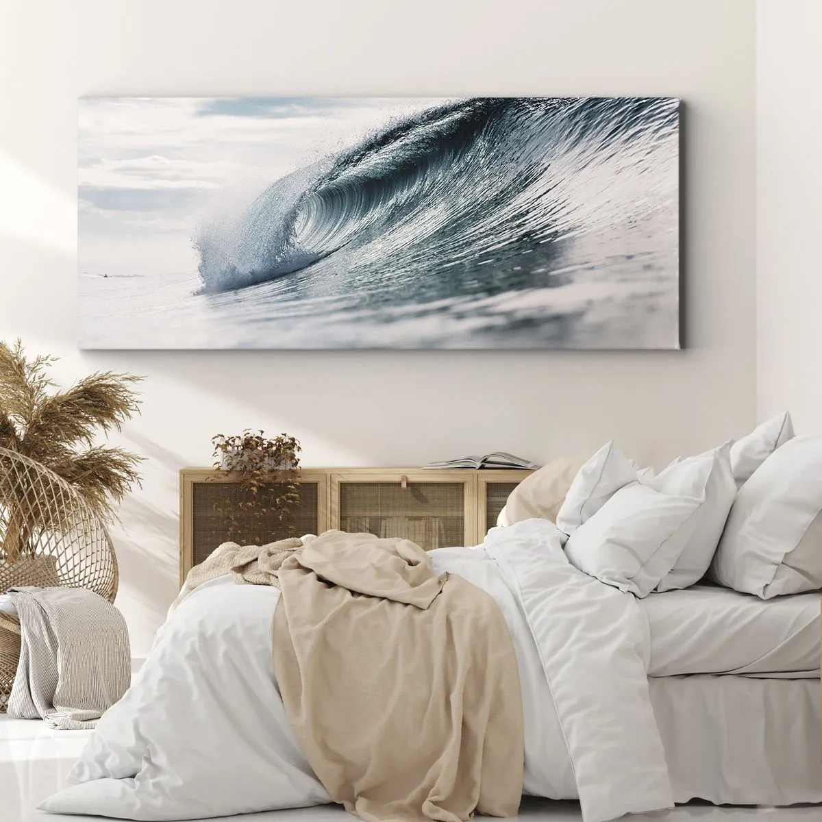 Canvas picture - Water Summit - 140x50 cm