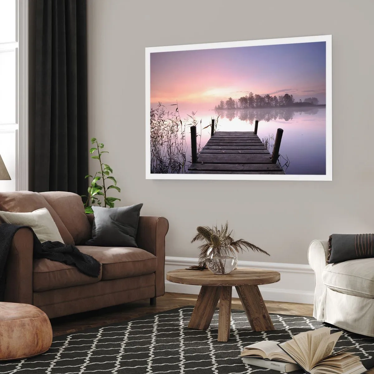 Poster - Out from a Lilac Fog… - 40x30 cm