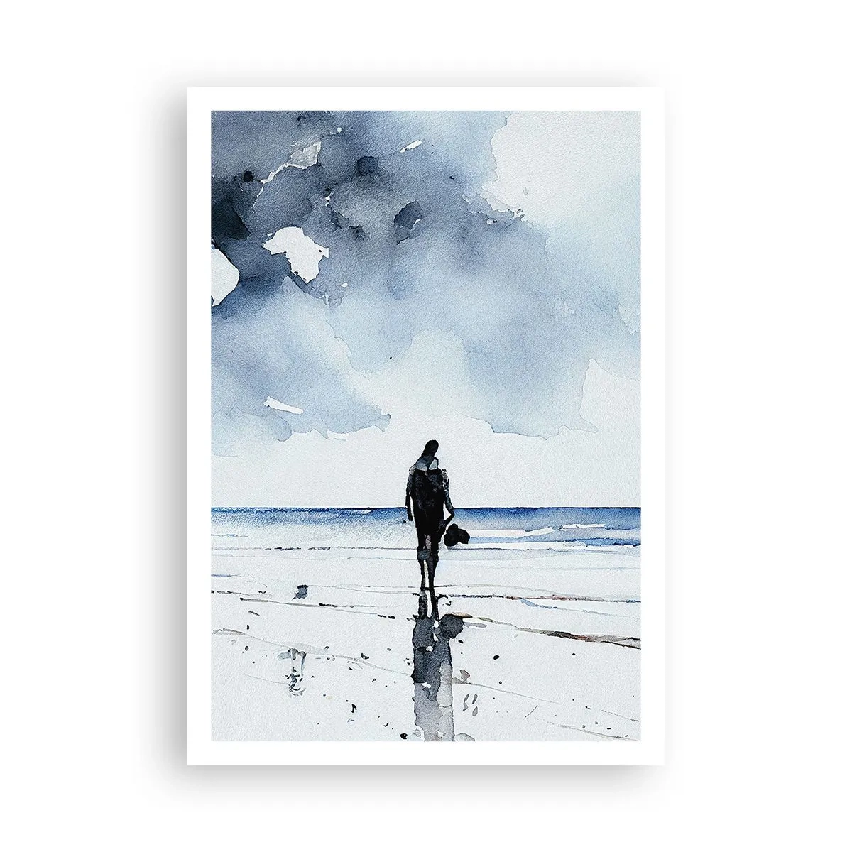 Poster - Conversation with the Sea - 70x100 cm