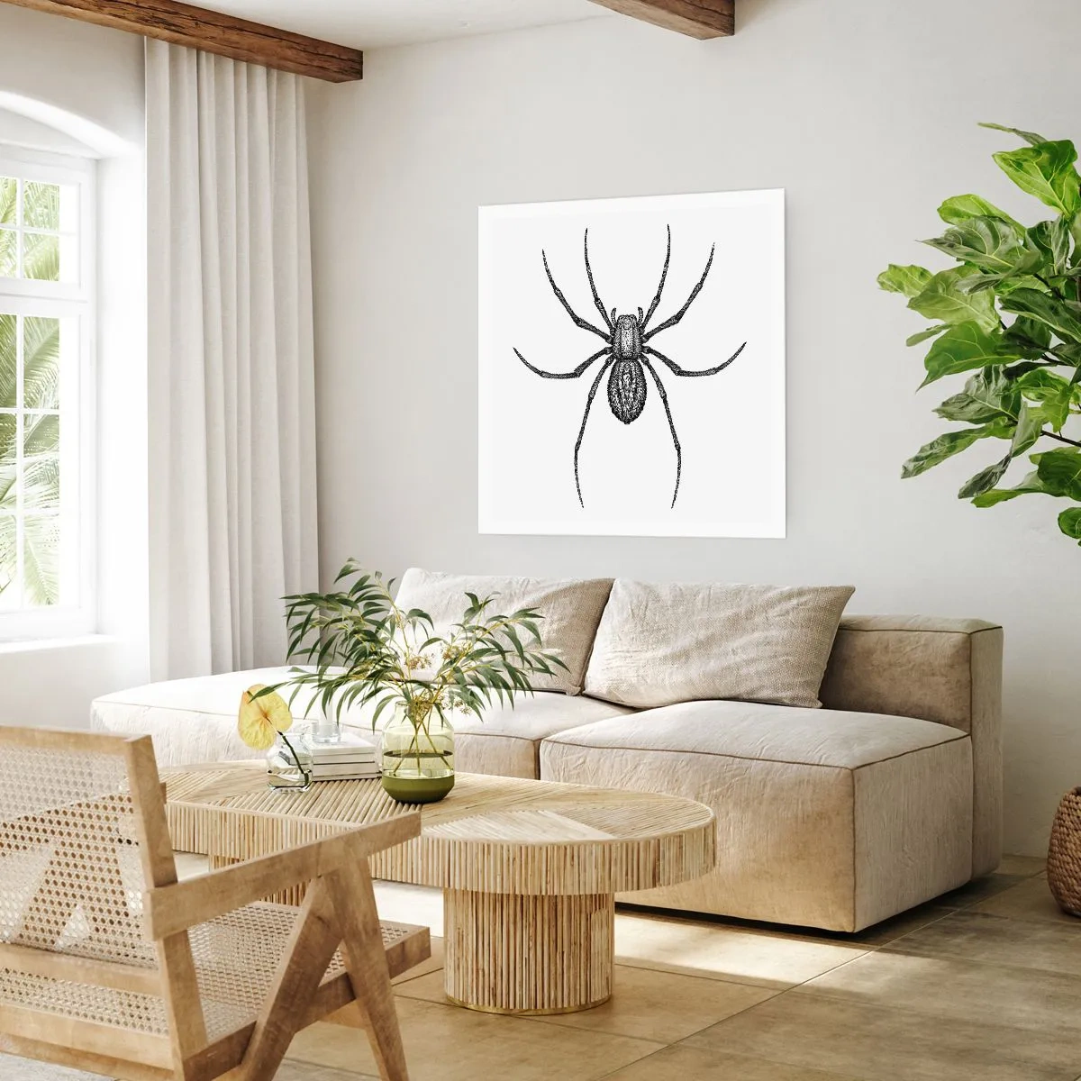 Poster - Disturbing Precision - 30x30 cm