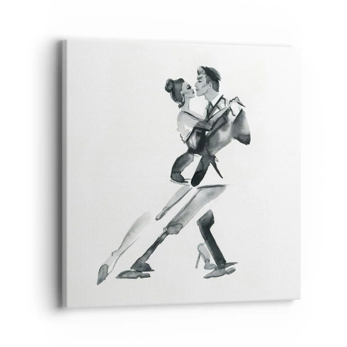 Canvas picture - In One Rhythm - 40x40 cm