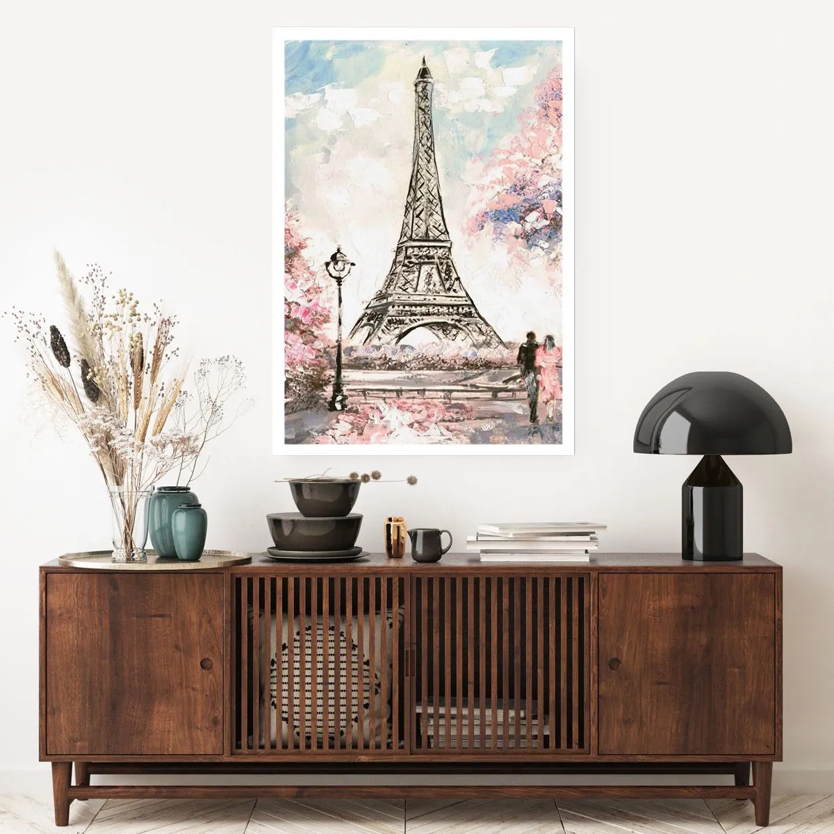 Poster - April Walk in Paris - 70x100 cm