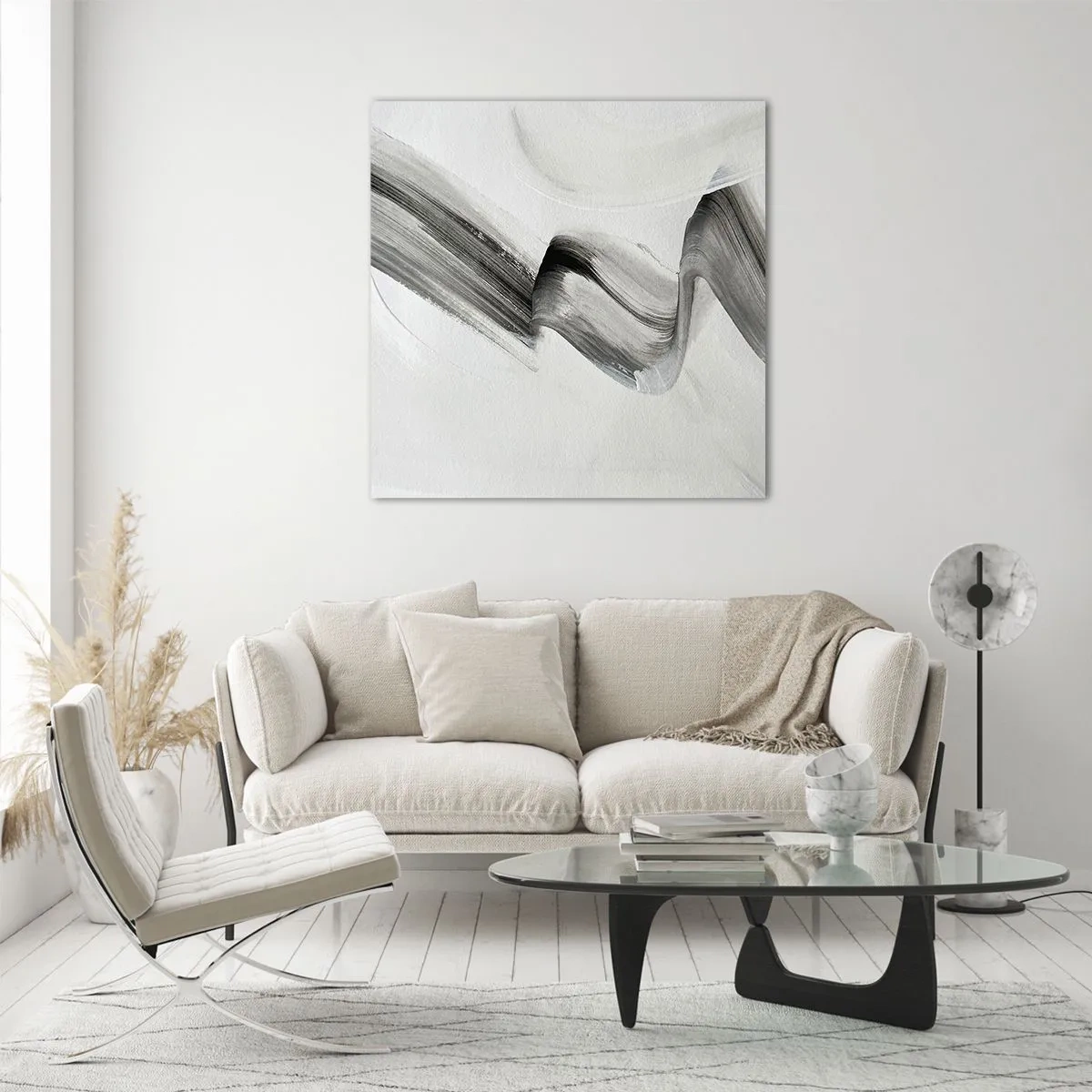 Glass picture - Casually for Fun - 30x30 cm