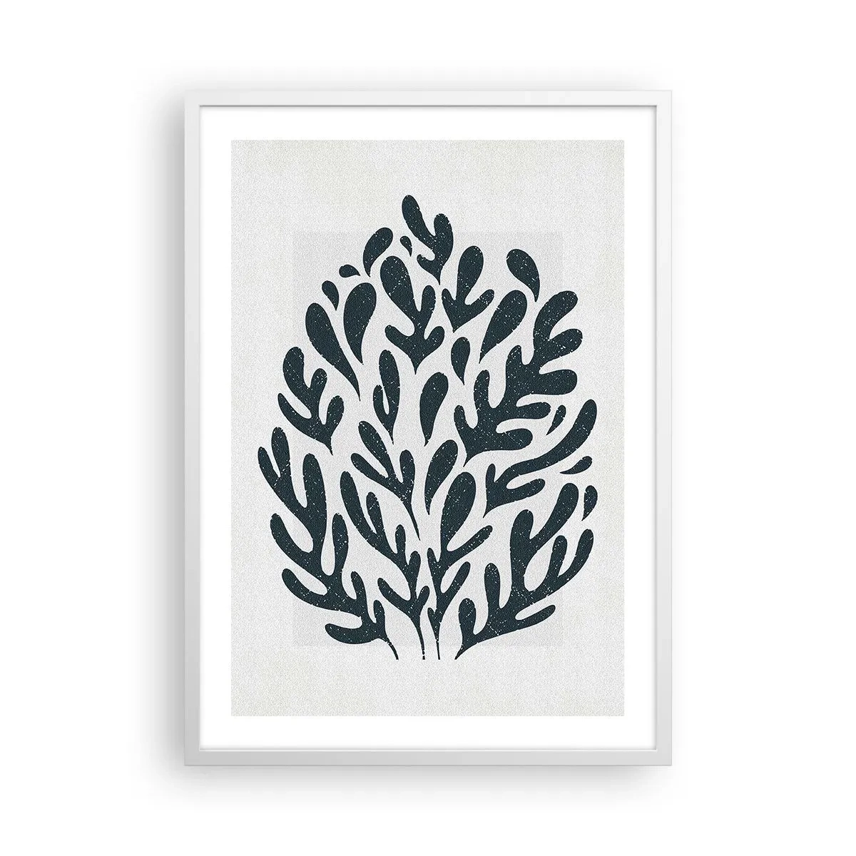 Poster in white frmae - Shapes of Nature - 50x70 cm