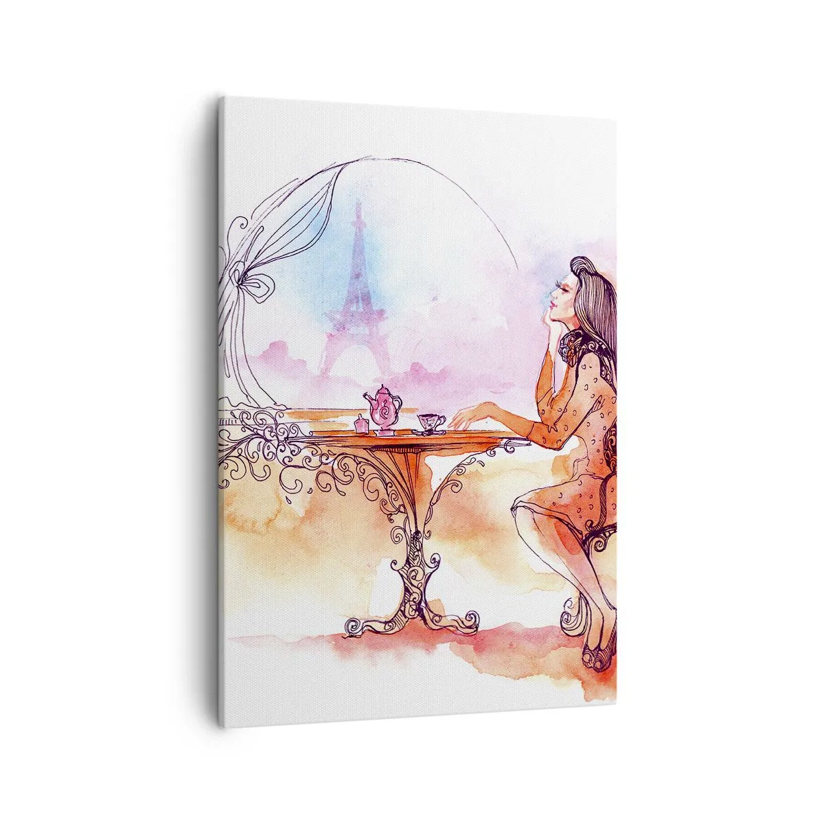 Canvas picture - Parisian Chic - 50x70 cm