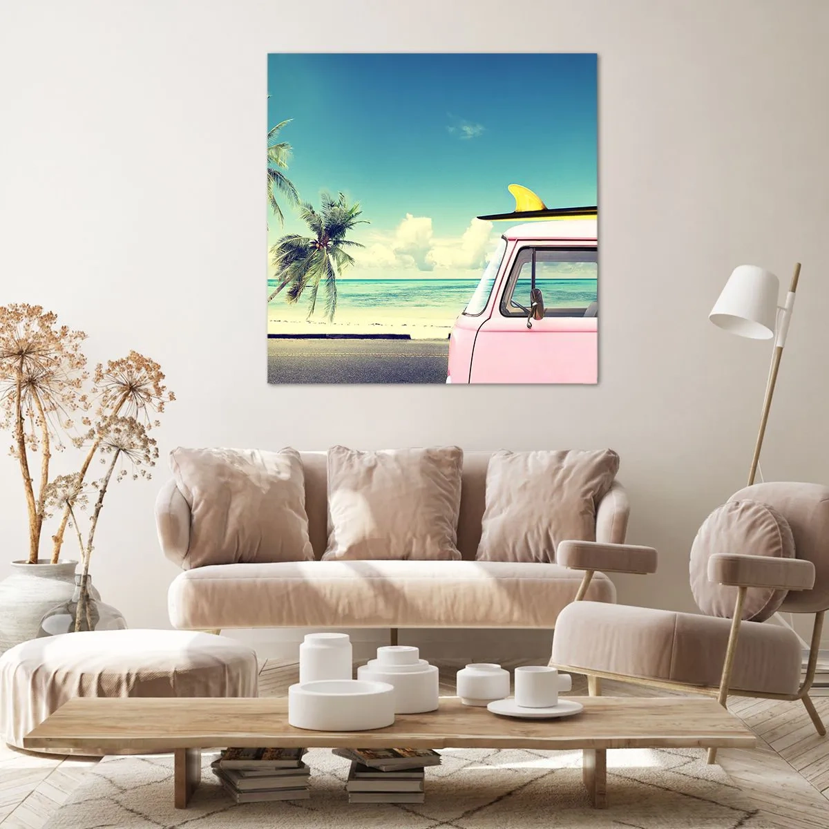 Canvas picture - Holiday Time - 50x50 cm