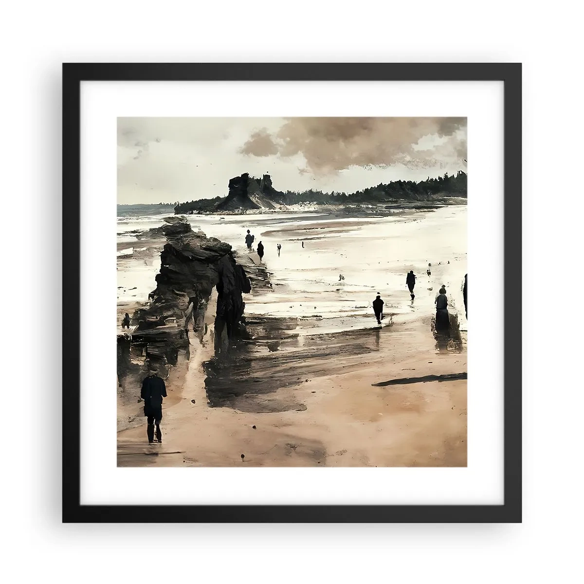 Poster in black frame - Summoned - 40x40 cm