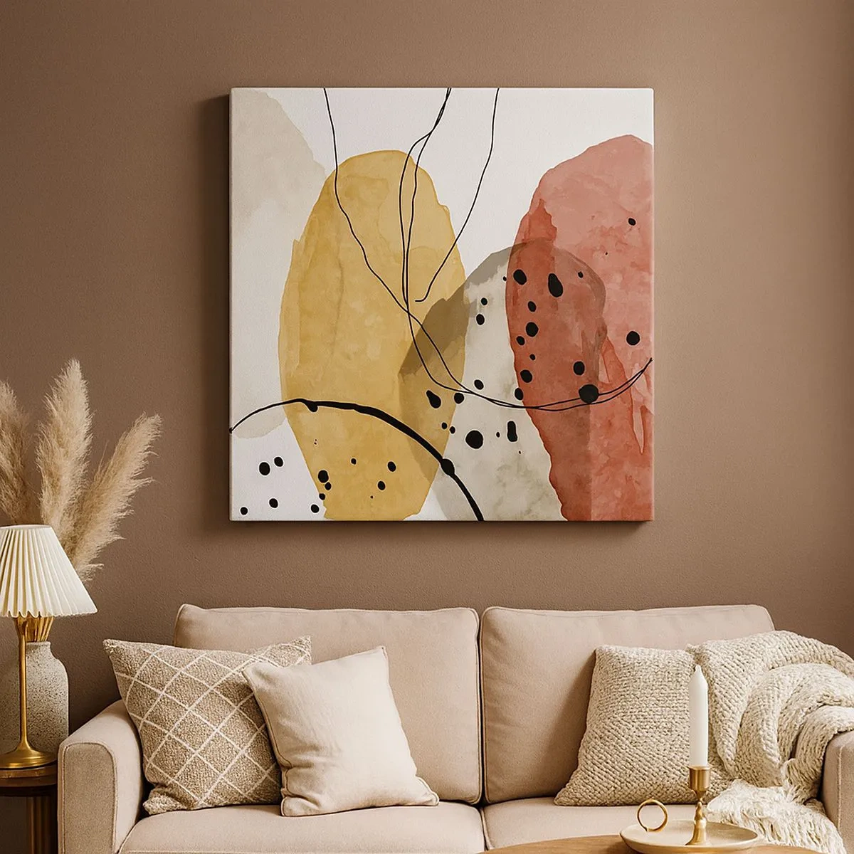 Canvas picture - Like a Light Air - 30x30 cm