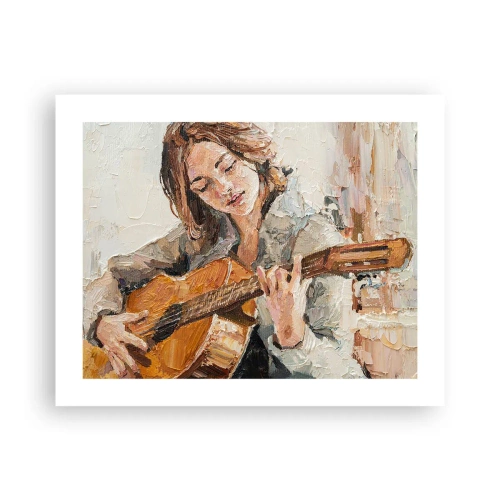 Poster - Concert for Guitar and Girly Heart - 50x40 cm