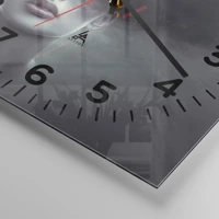 Clock face with numbers