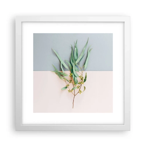 Poster in white frmae - Pastel Subtlety - 30x30 cm