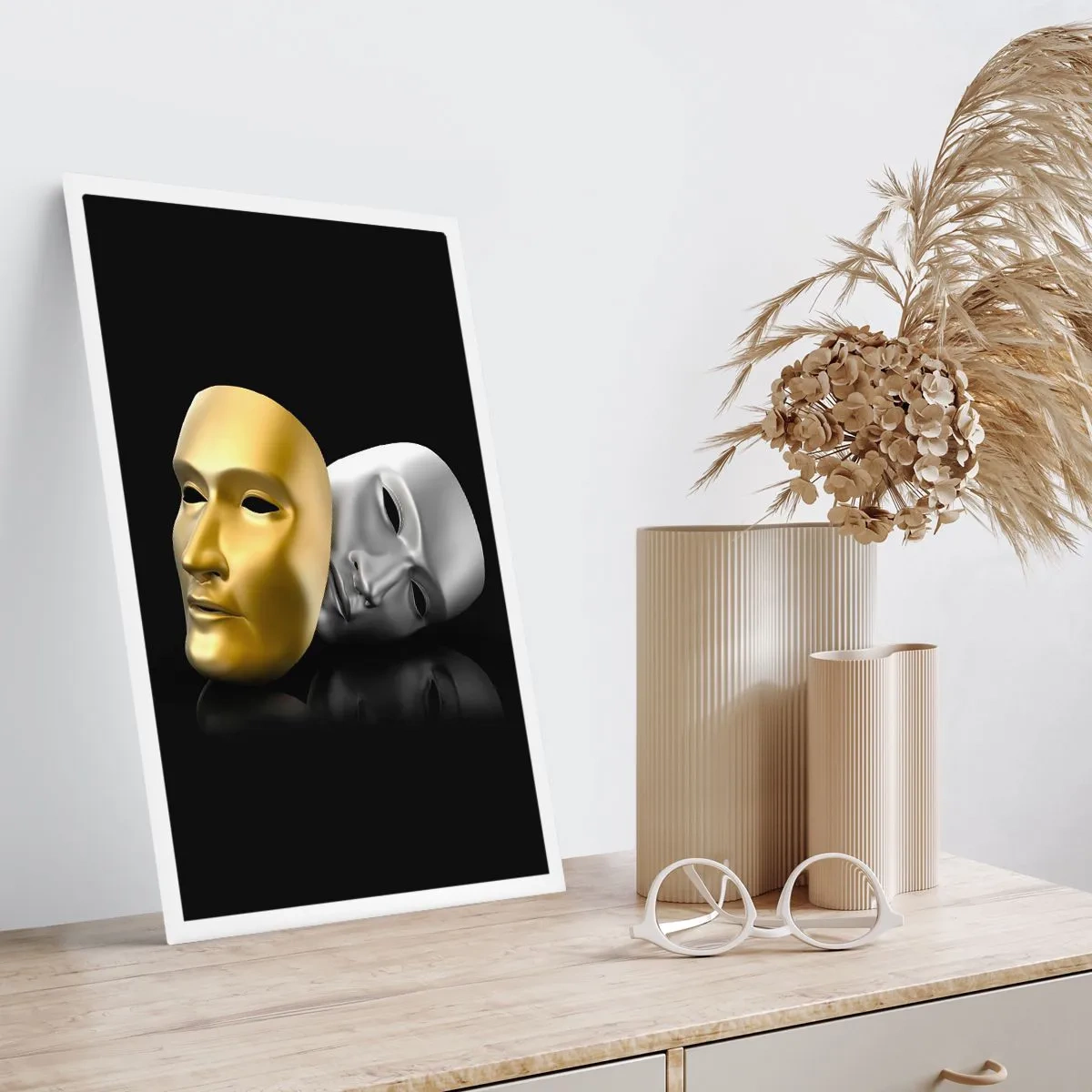 Poster - Life Is a Theatre - 40x50 cm