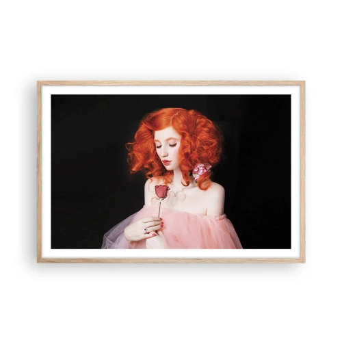 Poster in light oak frame - In Baroque Style - 91x61 cm