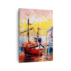 Canvas picture - Happy Comeback - 70x100 cm