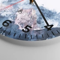 Clock face with numbers