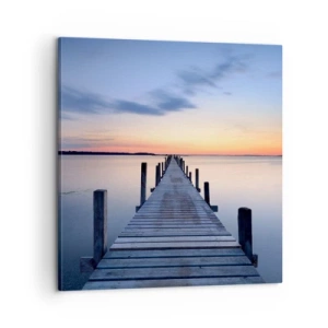 Canvas picture - Calm of a Quiet Dusk - 60x60 cm