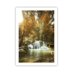 Poster - Park Cascade - 50x70 cm