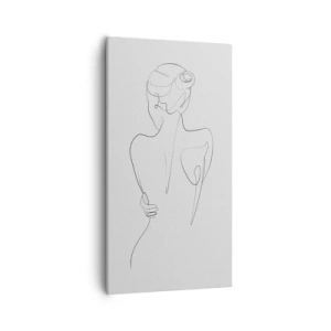 Canvas picture - Music of the Body - 55x100 cm