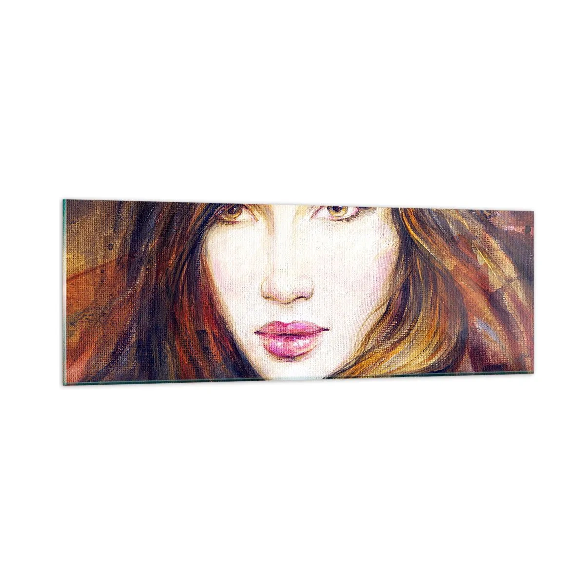 Glass picture - Penny for Your Thoughts - 90x30 cm