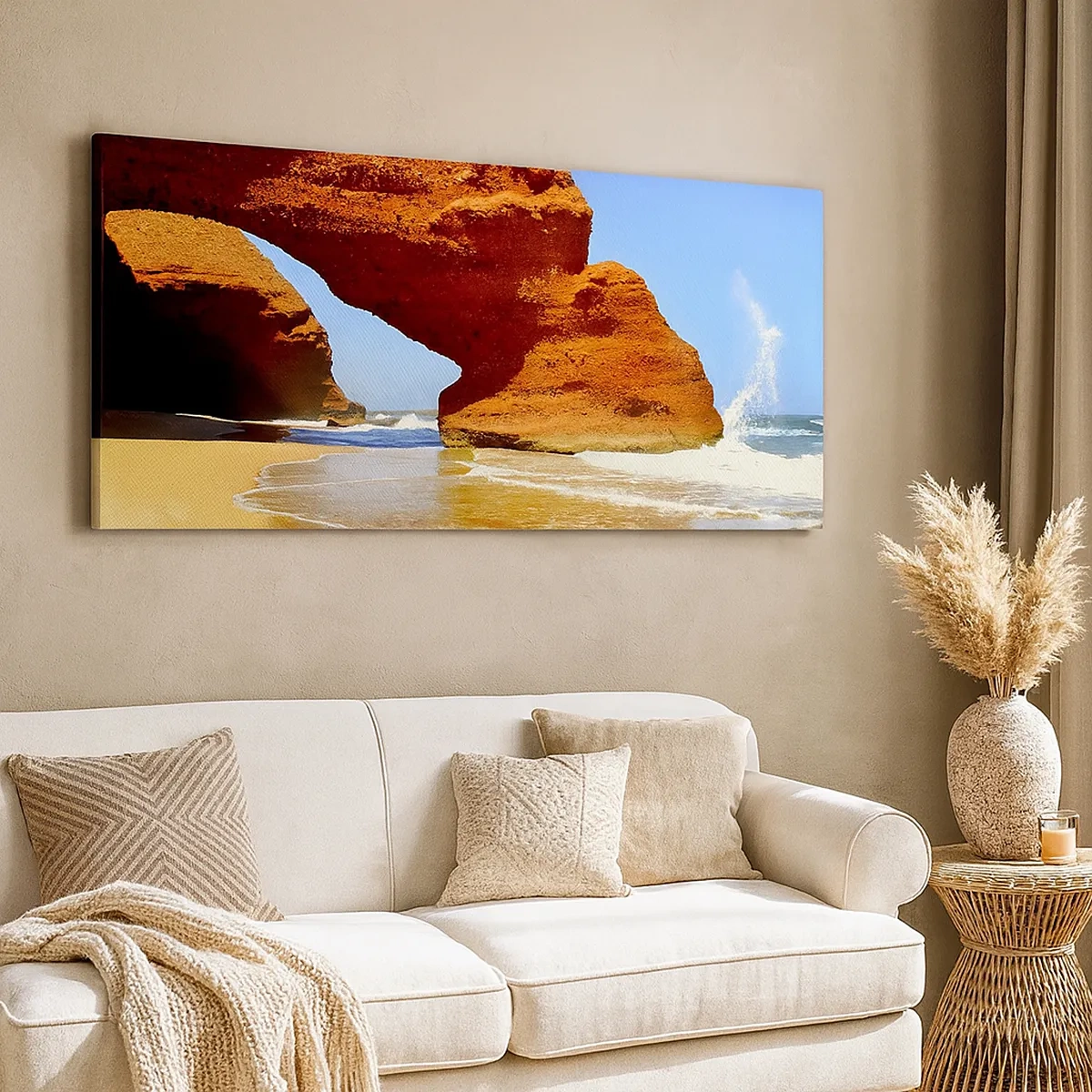 Canvas picture - Water and Wind through Thousands of Years - 30x30 cm