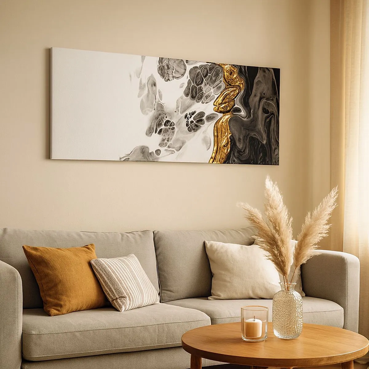 Canvas picture - Limited Composition - 100x40 cm