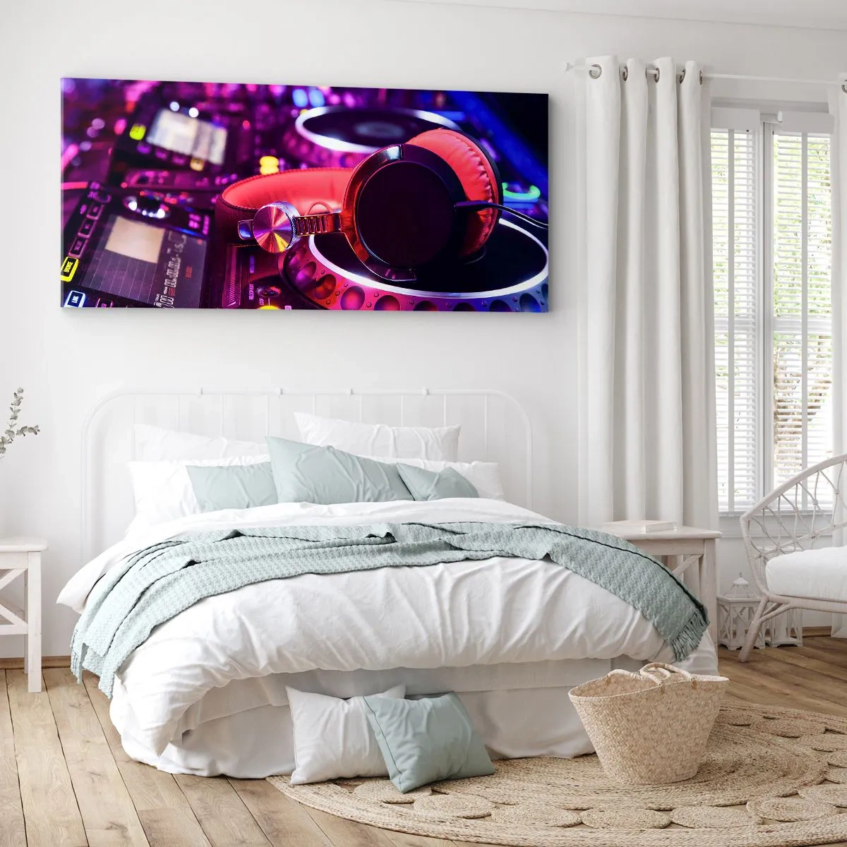 Canvas picture - Before Party Starts - 100x40 cm