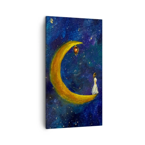 Canvas picture - Calling of the World - 45x80 cm