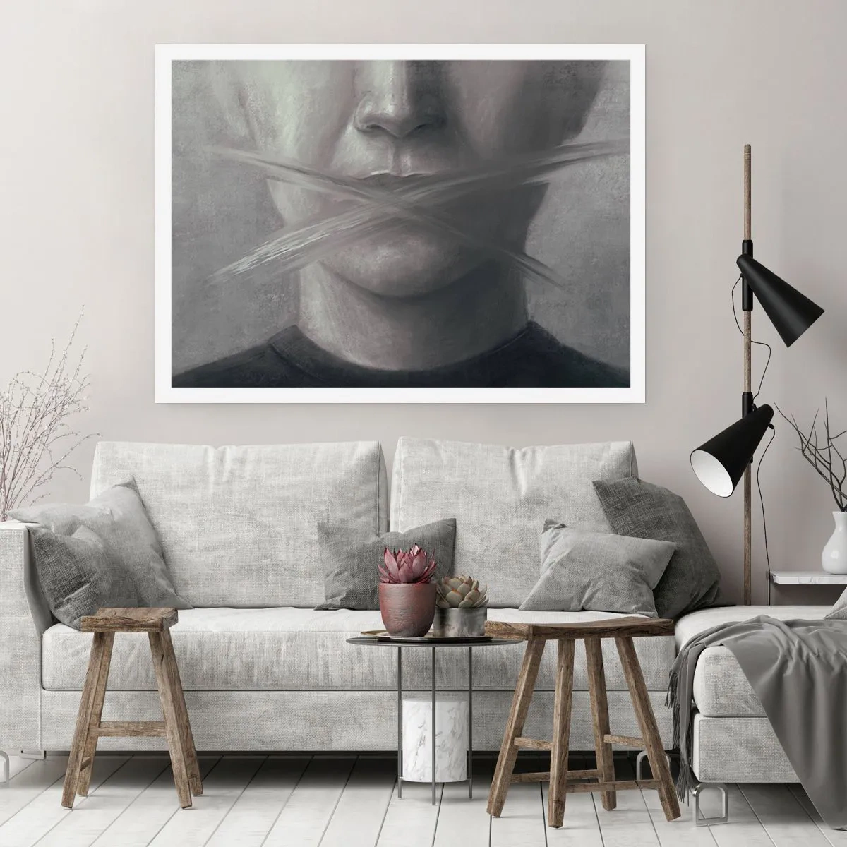 Poster - Not a Word - 91x61 cm