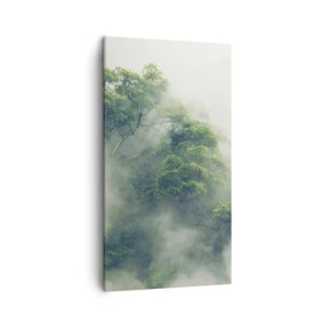 Canvas picture - Wrapped In Fog - 45x80 cm
